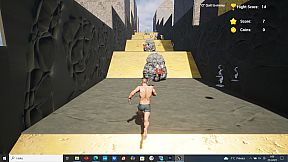 Man Without Clothes Runner