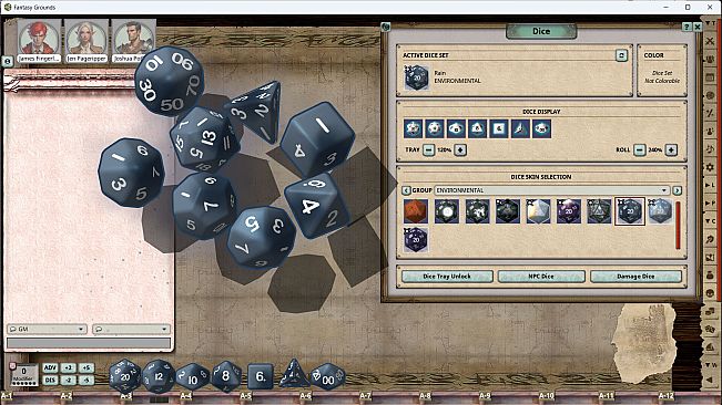 Fantasy Grounds - Enviro Dice Pack