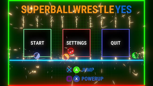 SUPER BALL WRESTLE YES