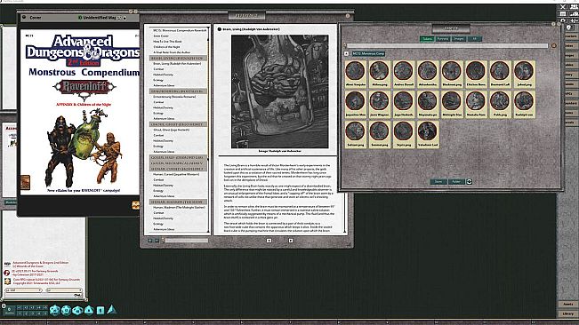 Fantasy Grounds - MC15 Monstrous Compendium Ravenloft Appendix II: Children of the Night (2E)