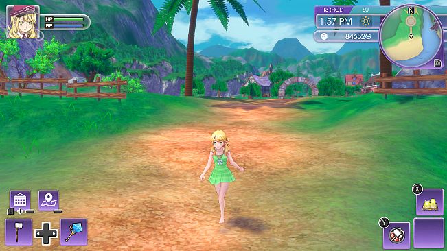 Rune Factory 5 - The Holy Knight and the Bibliophile Swimsuit Set + New Ranger Care Package Item Pack