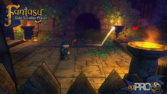 Axis Game Factory's AGFPRO Fantasy Side-Scroller Player