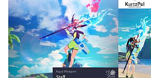 KurtzPel - Aqua Basic Weapon Set
