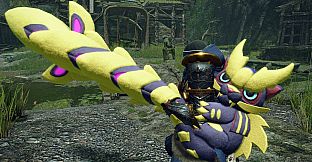 Monster Hunter Rise - "Stuffed Magnamalo" Hunter layered weapon (Gunlance)