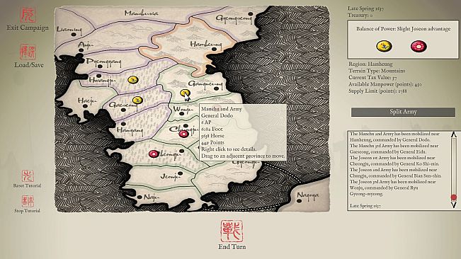 Sengoku Jidai – Bjeongja Horan Campaign (2nd Manchu Invasion of Korea 1636)