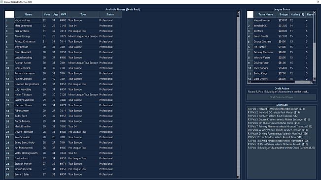 Pro League Golf Simulator