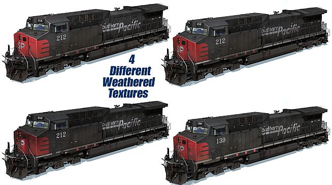 Trainz 2019 DLC - Southern Pacific AC4400CW 100-299