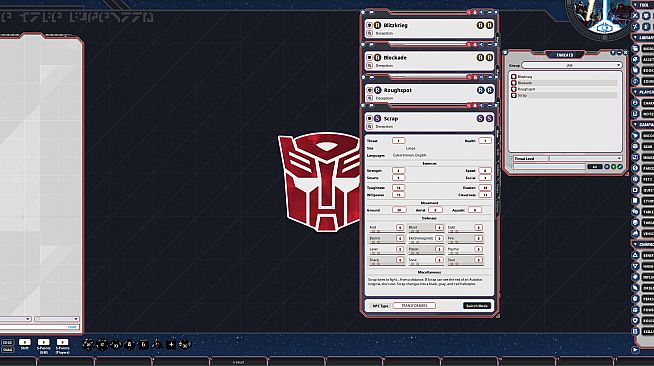 Fantasy Grounds - Transformers Roleplaying Game Winner's Cup
