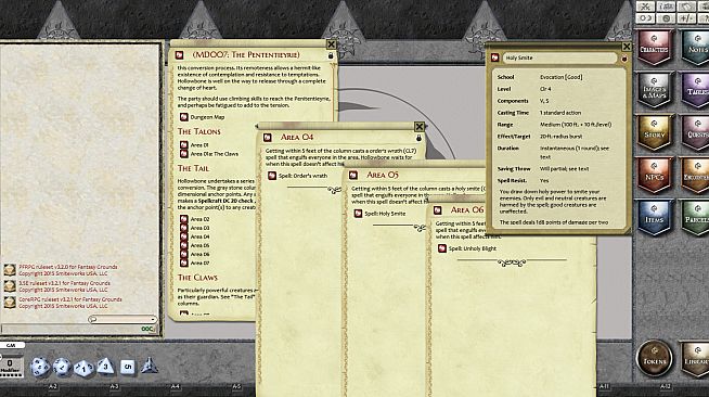 Fantasy Grounds - Mini-Dungeon #007: The Pententieyrie (PFRPG)