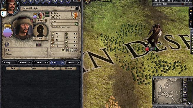 Crusader Kings II: Mongol Faces