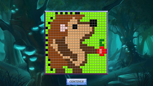 Picross Fairytale - nonogram: Red Riding Hood secret