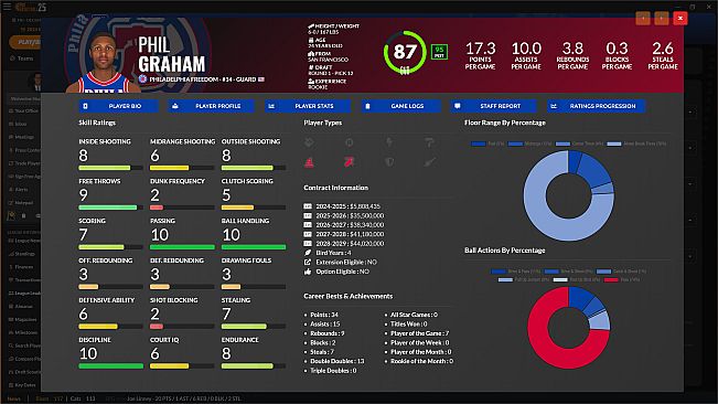 Draft Day Sports: Pro Basketball 2025