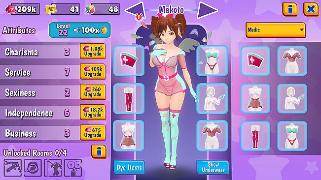 Medic NSFW DLC for Hentai Cafe Maid