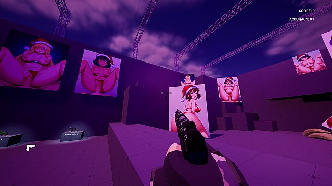 Gooning Aim Trainer - Hentai Christmas Girls
