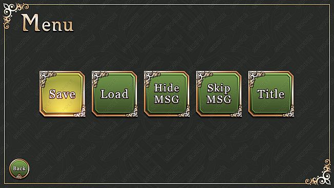 Tyrano Builder - Visual Novel GUI Pack #4 Color-Spruce [kopanda UI]