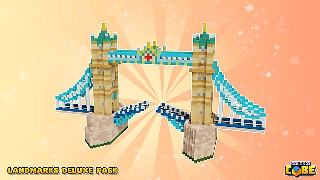 Color-A-Cube - Landmarks Deluxe Pack
