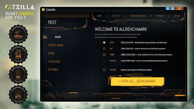 Catzilla 4K - Advanced