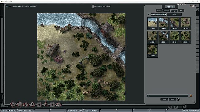 Fantasy Grounds - FG Completed Maps Pack 2