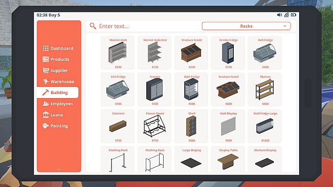 Storefront Simulator