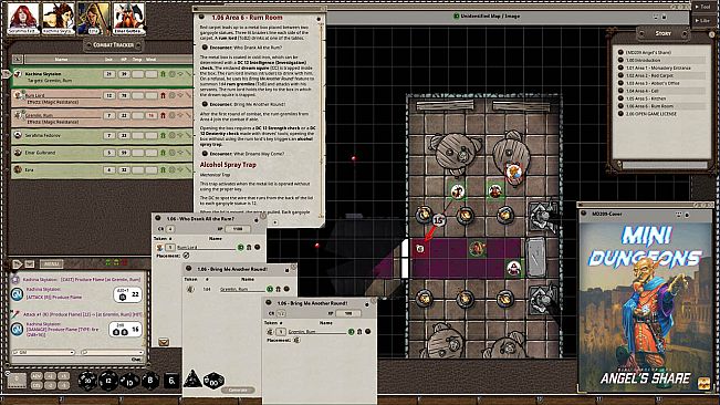 Fantasy Grounds - Mini-Dungeons Bundle #206-210