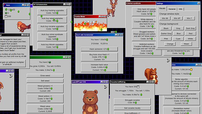 Dark Web Incremental