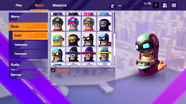 Worms Rumble - Action All-Stars Pack