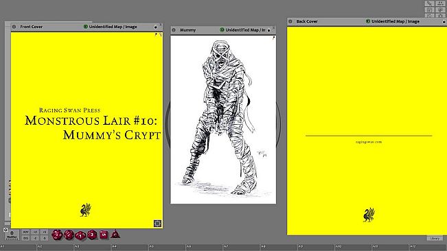 Fantasy Grounds - Monstrous Lair #10: Mummy’s Crypt (Any Ruleset)