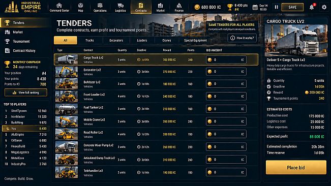 Industrial Empire Online