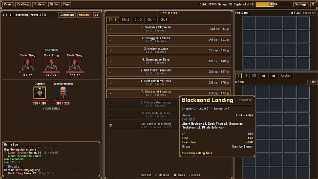Cursed Waters: Idle RPG