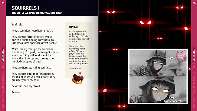 Lucy Got Problems - Artbook and Wallpapers (Silver Edition)