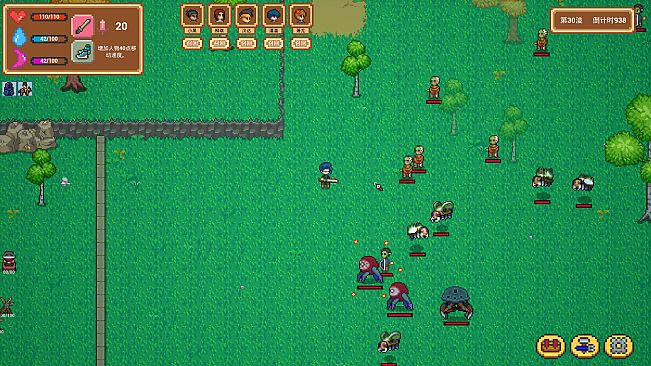 小白的保卫战 Xiaobai's defense war