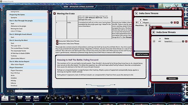 Fantasy Grounds - G.I. JOE Roleplaying Game Mission Spring Cleaning