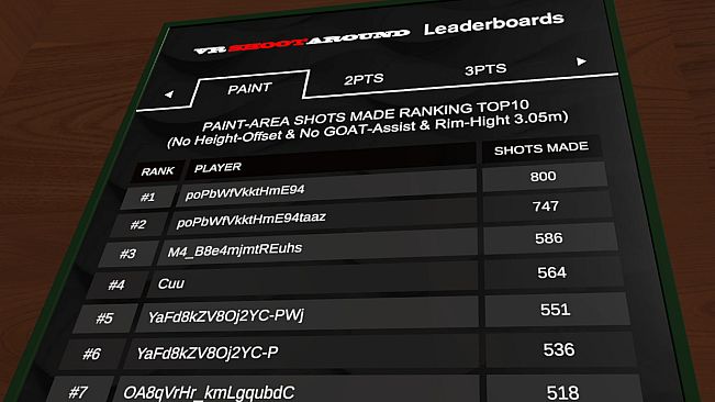 VR SHOOT AROUND - Realistic basketball simulator -