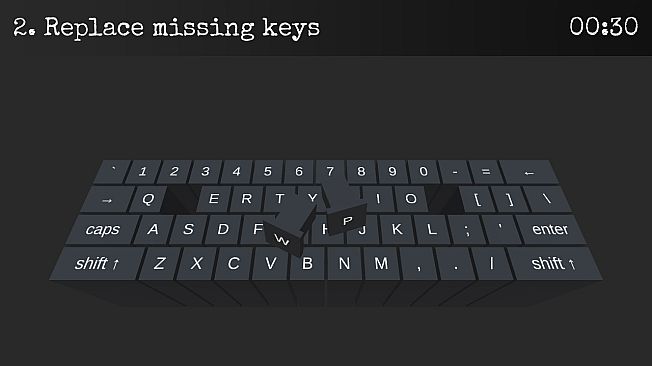 On Key Up: A Game for Keyboards