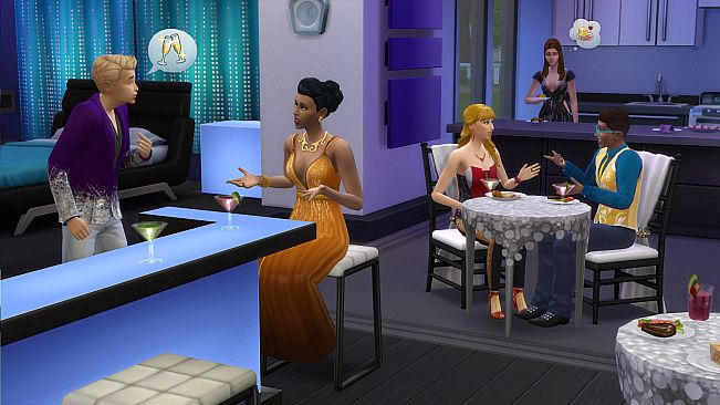 The Sims 4 Luxury Party Stuff
