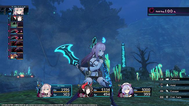 Death end re;Quest Rook's Warrior Set