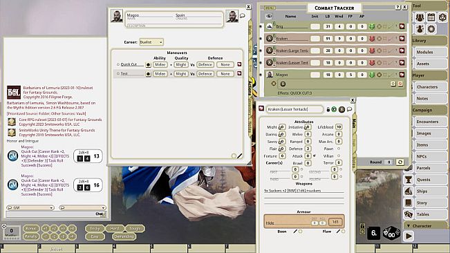 Fantasy Grounds - Honor + Intrigue
