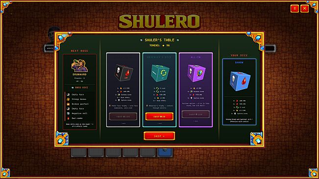 SHULERO – Dice Roguelike