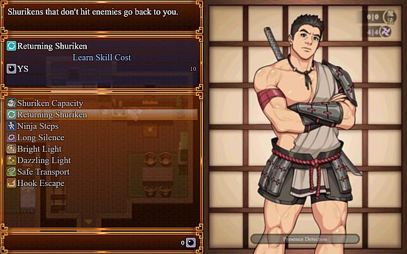 Ryuu's Sin - A Bara Stealth Game