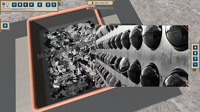 Masters of Puzzle - Black and White - Beads in the Wall