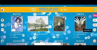 WORLD OF ART JIGSAW PUZZLES: PIXELART BY NUMBERS
