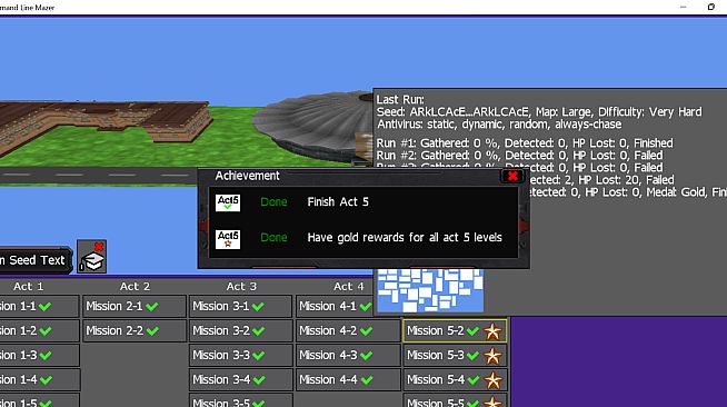 Command Line Mazer