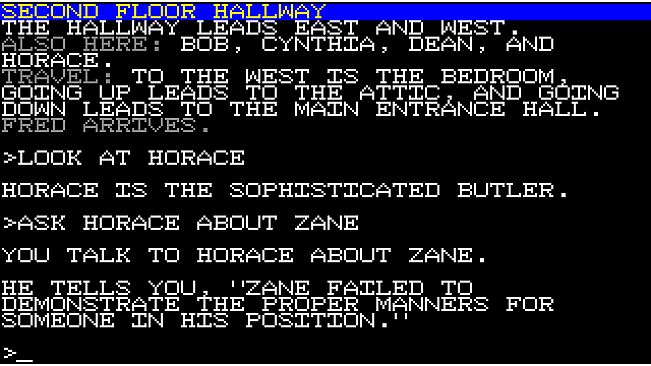 Ozapell Mystery Text Adventure