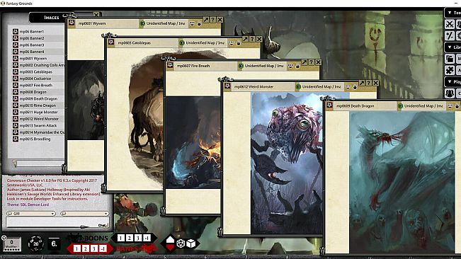 Fantasy Grounds - Shadow of the Demon Lord Monstrous Pack 6 - The Remainder