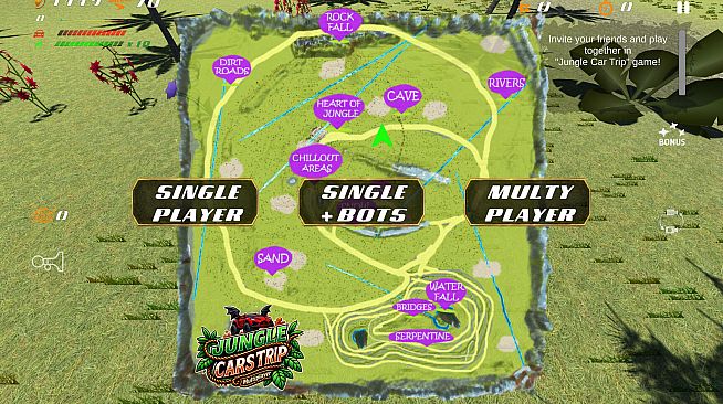 Jungle Cars Trip Multiplayer