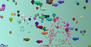 Pop Balloons and Drop People