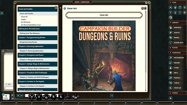 Fantasy Grounds - Campaign Builder: Dungeons & Ruins