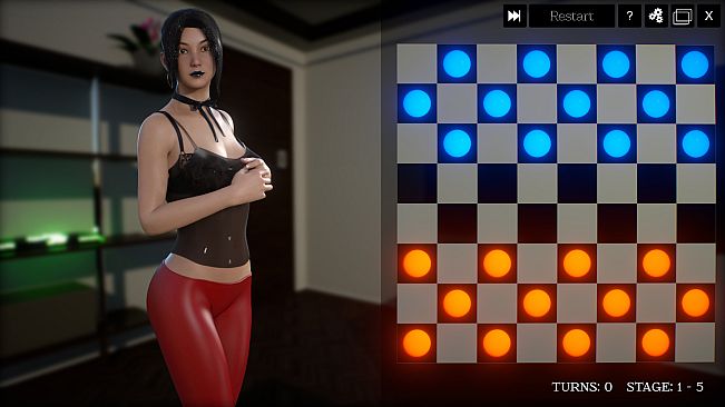 3D Hentai Checkers