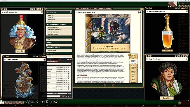 Fantasy Grounds - Pathfinder 2 RPG - Myth-Speaker Adventure Path: Death Sails a Wine-Dark Sea (2 of 3)