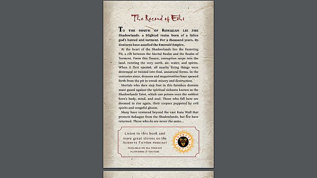 Shadowveil: Legend of the Five Rings - The Record of Eihi